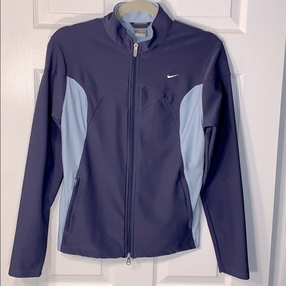NIKE Dri-Fit  Moisture Wicking Zip Up Jacket